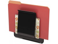 Deflect-O 65504H Stand Tall Wall File Legal Letter Oversized One Pocket Black - BOCUAX6V8
