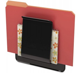 Deflect-O 65504H Stand Tall Wall File Legal Letter Oversized One Pocket Black - BOCUAX6V8