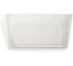 Hitouch Tr55342 Unbreakable Plastic Letter Wall File Clear - B4I6VRINQ