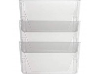 Lorell Clear Wall File Pockets - BYHOXWKXO