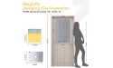 Magicfly Over The Door Hanging Wall File Organizer 24 Pockets Wall Hanging Paper Organizer Cascading Wall File Organizer with 6 Tool Pocket Wall Hanging File Folder for Home School Office Grey - BQZND2TB8