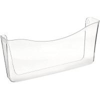 Rubbermaid 65986 Unbreakable Magnetic Wall File Letter A4 Size Clear - BR3N80G84