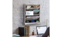 Superbpag Wood Wall Mounted File Holder Organizer Literature Rack 6 Compartments - BXCQBLVDA