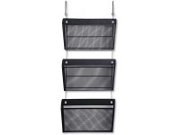Universal 20011 Mesh Three-Pack Wall Files with Hanger Letter Black - BW9098L2A